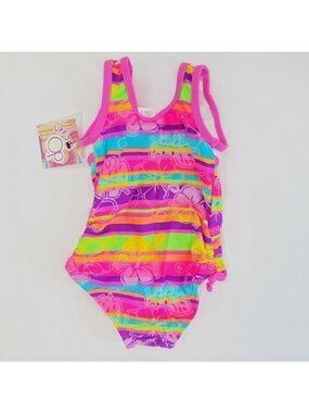 Baby Girl's One Piece Swimsuit (12M)